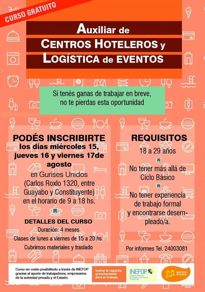 curso inefop afiche
