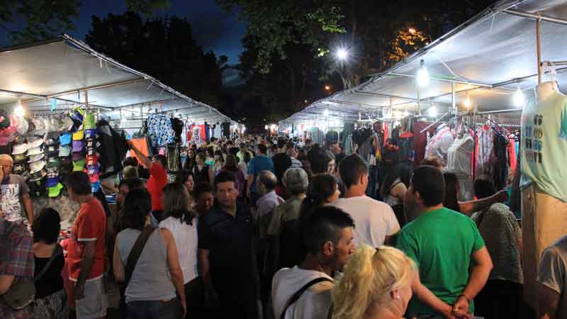 ferias nocturnas por las fiestas 1