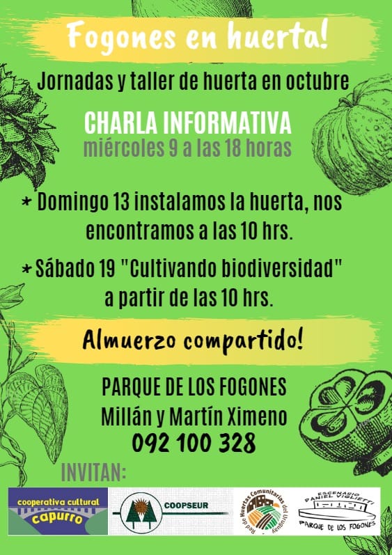 fogones huerta afiche