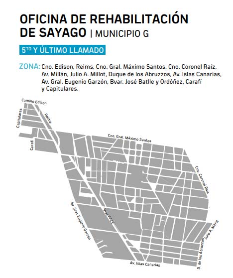 mapa sayago