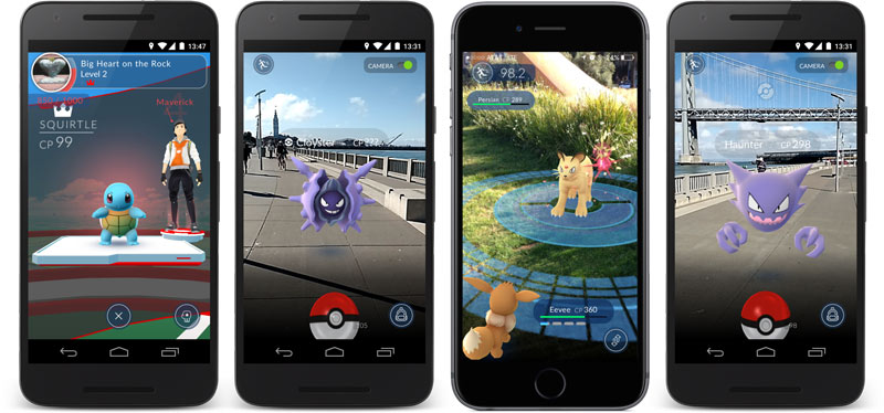 pokemon go capturas